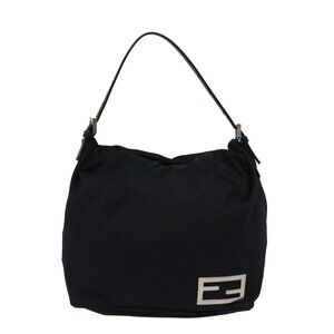 Fendi Black Nylon Shoulder Bag